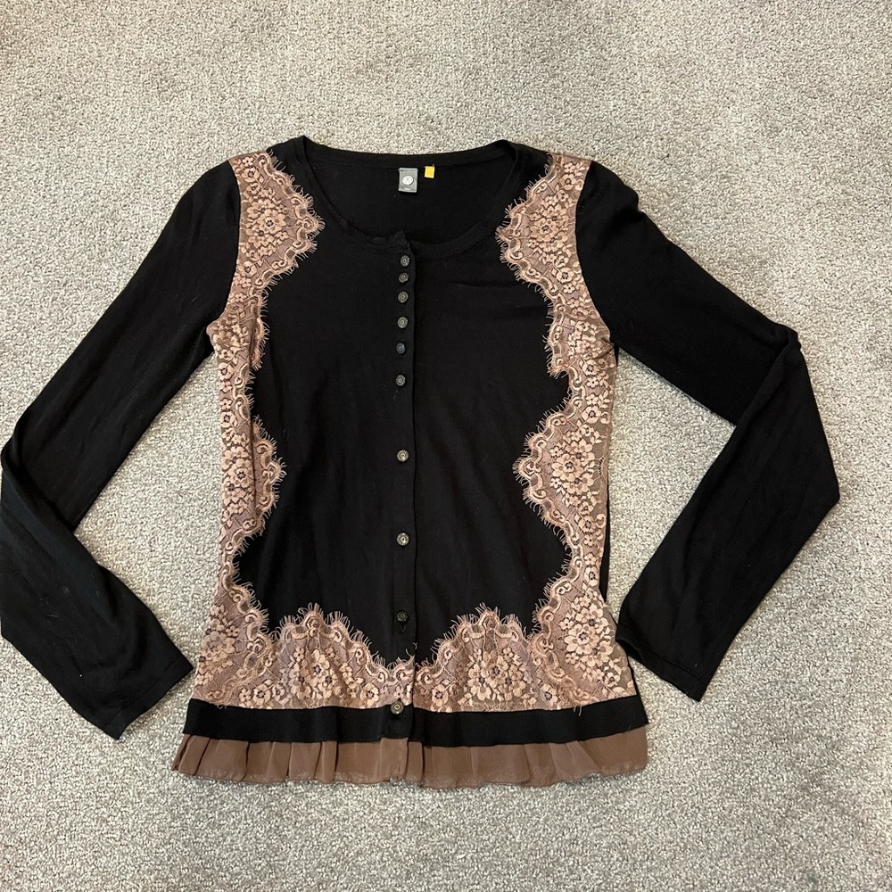 Knitted & Knotted button up sweater